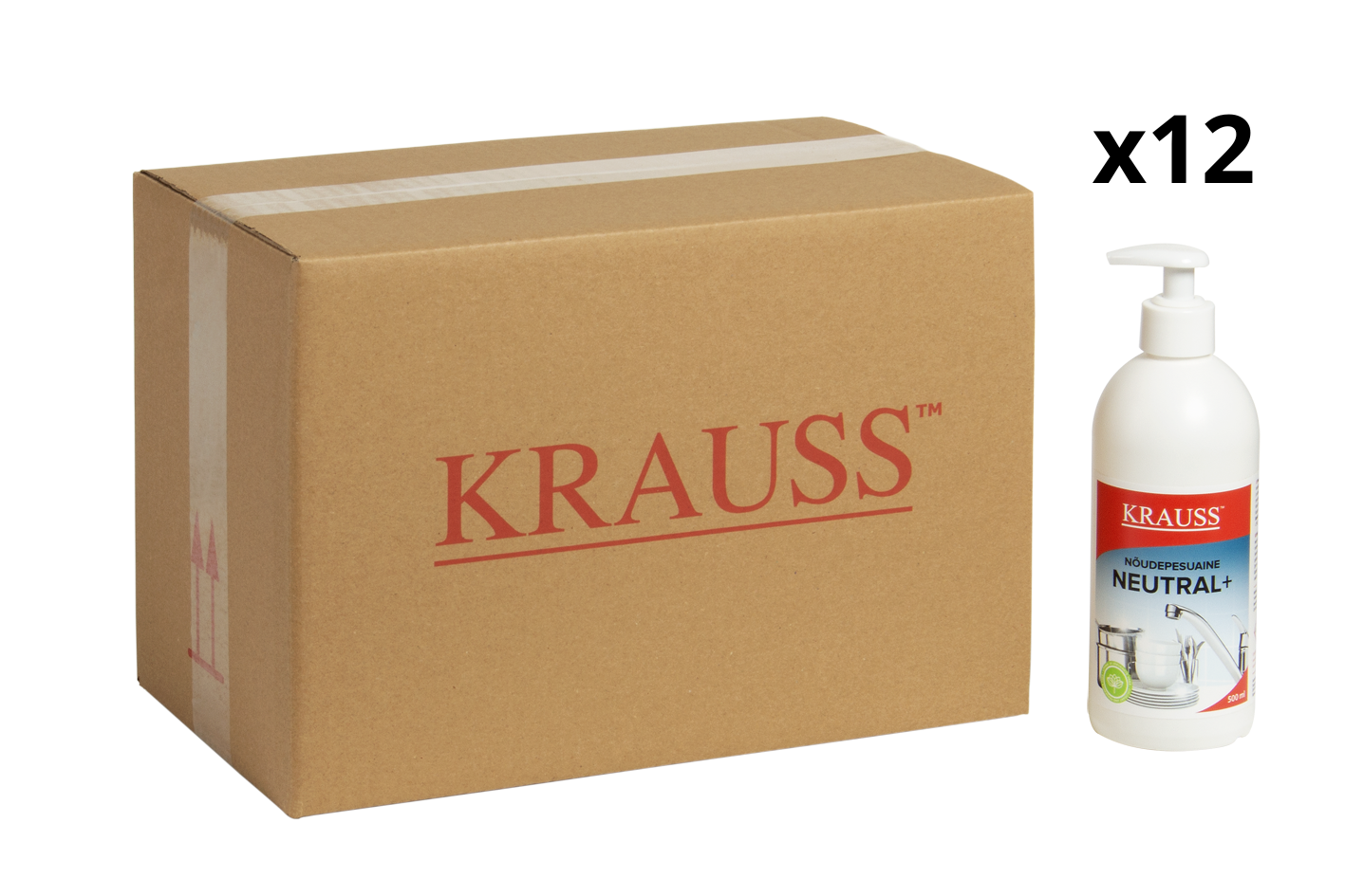 Krauss Neutral+ (nõudepesuaine käsipesuks) hulgipakend