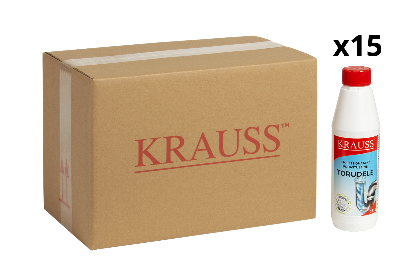 Krauss Torupuhastusaine hulgipakend