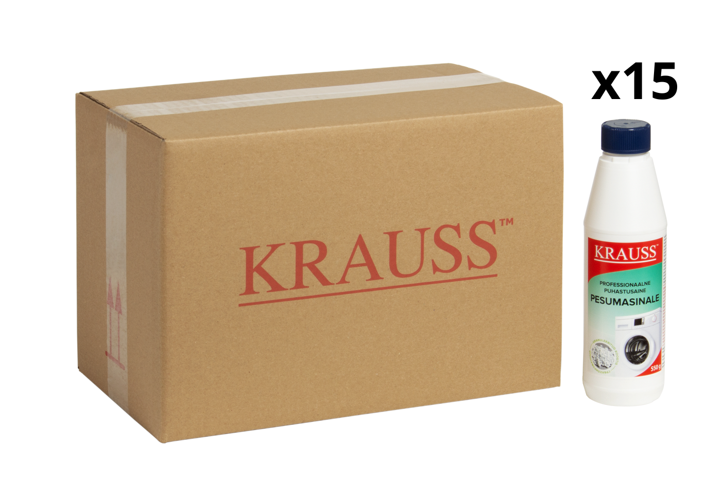 Krauss Pesumasina puhastusaine hulgipakend