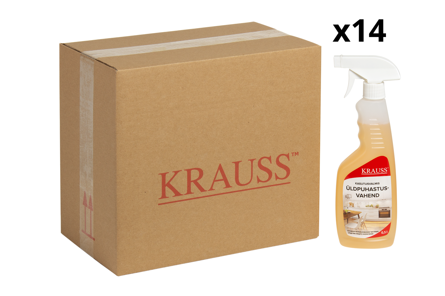 Krauss Üldpuhastusaine hulgipakend